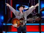 Clay Walker performed at the Pasadena Strawberry Festival in Texas. Clay Walker performed at the Pasadena Strawberry Festival in Texas.