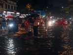 Unexpected heavy rainfall lashed Mumbai on Tuesday, resulting in waterlogging and flooding on the busy roads of the financial capital. Unexpected heavy rainfall lashed Mumbai on Tuesday, resulting in waterlogging and flooding on the busy roads of the financial capital.