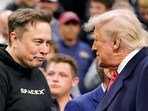 Donald Trump and Elon Musk were at a meeting with South African president on Wednesday