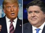 As Trump rallied Republicans to back his “big beautiful bill” on Capitol Hill Tuesday, he appeared to poke fun at Pritzker's weight and dub him the “worst governor in the country.” As Trump rallied Republicans to back his “big beautiful bill” on Capitol Hill Tuesday, he appeared to poke fun at Pritzker's weight and dub him the “worst governor in the country.”