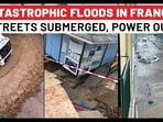 France Battered By Floods