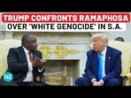 Trump argues with Ramaphosa in Oval Office over ‘White Genocide in South Africa’ | White House Trump argues with Ramaphosa in Oval Office over ‘White Genocide in South Africa’ | White House