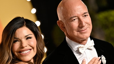 Jeff Bezos seen spanking Lauren Sanchez while sunbathing on his superyacht in PDA-packed photos (Photo by Evan Agostini/Invision/AP) (Evan Agostini/Invision/AP) Jeff Bezos seen spanking Lauren Sanchez while sunbathing on his superyacht in PDA-packed photos (Photo by Evan Agostini/Invision/AP) (Evan Agostini/Invision/AP)