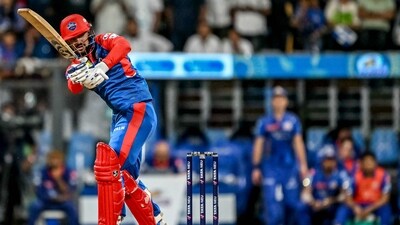 DC crumbled to 121 in 18.2 overs with Sameer Rizvi top-scoring with a 35-ball 39. (AFP) DC crumbled to 121 in 18.2 overs with Sameer Rizvi top-scoring with a 35-ball 39. (AFP)