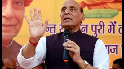 Defence minister Rajnath Singh made the announcement while addressing the ‘Senior Citizens Samvad’ programme at Triveni Nagar in Lucknow. (File Photo) Defence minister Rajnath Singh made the announcement while addressing the ‘Senior Citizens Samvad’ programme at Triveni Nagar in Lucknow. (File Photo)