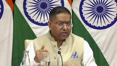 External affairs ministry spokesperson Randhir Jaiswa. (PTI File) External affairs ministry spokesperson Randhir Jaiswa. (PTI File)