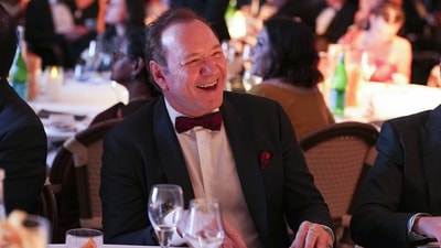 Kevin Spacey attends the Better World Fund 10th Anniversary Gala Dinner during the 78th international film festival in Cannes, southern France, Tuesday, May 20, 2025. (AP Photo/Natacha Pisarenko) (AP) Kevin Spacey attends the Better World Fund 10th Anniversary Gala Dinner during the 78th international film festival in Cannes, southern France, Tuesday, May 20, 2025. (AP Photo/Natacha Pisarenko) (AP)
