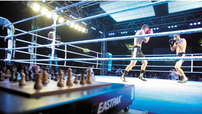 In Chess Boxing, two players go 11 rounds, alternating between chess and boxing. (File photo) In Chess Boxing, two players go 11 rounds, alternating between chess and boxing. (File photo)