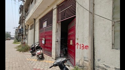 MC officials said a recent GPS survey found several unauthorised constructions, and the matter is being processed strictly. (HT Photo)