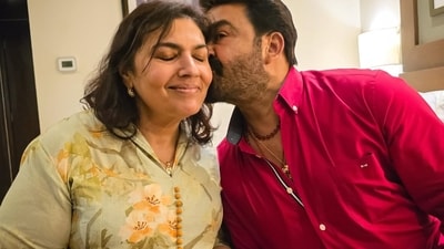 Mohanlal and his wife Suchitra married in 1988 and they have been together for over three decades. (Mohanlal/Instagram) Mohanlal and his wife Suchitra married in 1988 and they have been together for over three decades. (Mohanlal/Instagram)