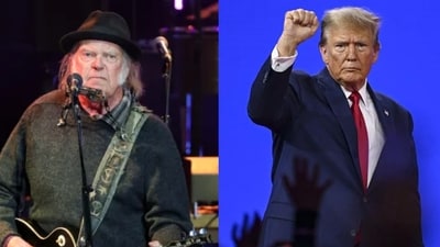 Neil Young has criticised Donald Trump Neil Young has criticised Donald Trump