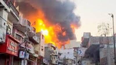Preliminary investigations suggest that the fire likely started due to a short circuit in one of the machines. (HT Photo for representation)