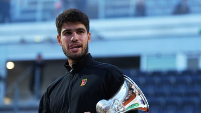 Carlos Alcaraz will aim to defend his French Open crown this year (REUTERS)