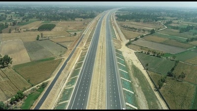 The Ganga Expressway project will cover 12 districts and 518 villages. It spans 7,453.15 hectares and is being readied at a total cost of ₹36,230 crore (File) The Ganga Expressway project will cover 12 districts and 518 villages. It spans 7,453.15 hectares and is being readied at a total cost of ₹36,230 crore (File)