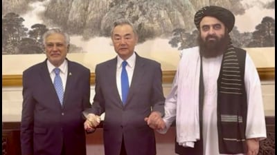 There was no official word from China’s foreign ministry and the Taliban about the CPEC extension. (X)
