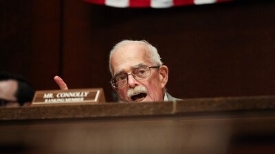 Rep. Gerald Connolly (D-VA) died at the age of 75 (Getty Images via AFP) Rep. Gerald Connolly (D-VA) died at the age of 75 (Getty Images via AFP)