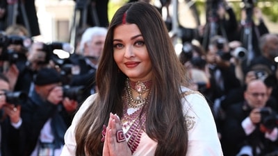 Aishwarya Rai Bachchan arrives for the screening of the film The History of Sound at the 78th edition of the Cannes Film Festival in Cannes. (Photo by Bertrand GUAY / AFP) (AFP) Aishwarya Rai Bachchan arrives for the screening of the film The History of Sound at the 78th edition of the Cannes Film Festival in Cannes. (Photo by Bertrand GUAY / AFP) (AFP)