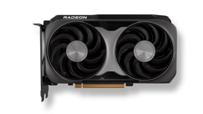 AMD Radeon RX 9060 XT gets up to 16GB GDDR6 memory. (AMD) AMD Radeon RX 9060 XT gets up to 16GB GDDR6 memory. (AMD)