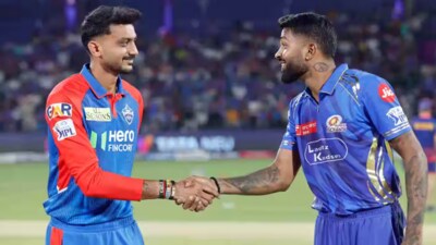 Axar Patel (L) with Hardik Pandya during Delhi Capitals' match against Mumbai Indians earlier in IPL 2025 (IPL) Axar Patel (L) with Hardik Pandya during Delhi Capitals' match against Mumbai Indians earlier in IPL 2025 (IPL)