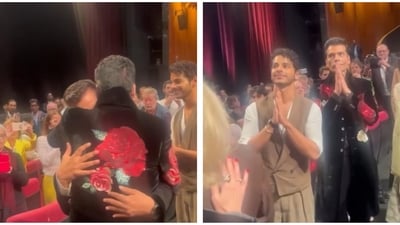 Homebound received a 9-minute long standing ovation at Cannes Film Festival. Homebound received a 9-minute long standing ovation at Cannes Film Festival.