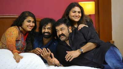 Mohanlal turned 65 on May 21 and wishes poured in for the actor from fans and friends alike. (Pranav Mohanlal fan club/X) Mohanlal turned 65 on May 21 and wishes poured in for the actor from fans and friends alike. (Pranav Mohanlal fan club/X)