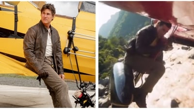 Tom Cruise showed no one is taking risks quite like him, when it comes to doing action. Tom Cruise showed no one is taking risks quite like him, when it comes to doing action.