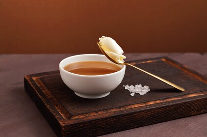 Butter laden tea is a delicious delicacy in northern parts of India (adobe stock) Butter laden tea is a delicious delicacy in northern parts of India (adobe stock)