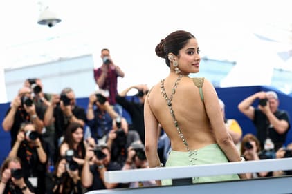 Cast member Janhvi Kapoor pose during a photocall for the film "Homebound" in competition for the category Un Certain Regard at the 78th Cannes Film Festival in Cannes, France, May 21, 2025. REUTERS/Stephane Mahe (REUTERS)