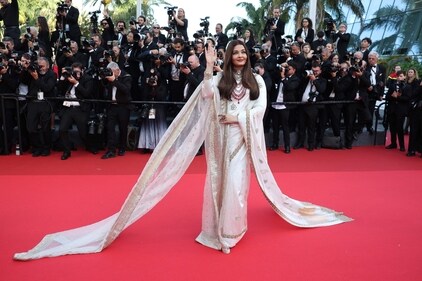 Indian actress Aishwarya Rai Bachchan arriveS for the screening of the film "The History of Sound" at the 78th edition of the Cannes Film Festival in Cannes, southern France, on May 21, 2025. (Photo by Valery HACHE / AFP) (AFP) Indian actress Aishwarya Rai Bachchan arriveS for the screening of the film "The History of Sound" at the 78th edition of the Cannes Film Festival in Cannes, southern France, on May 21, 2025. (Photo by Valery HACHE / AFP) (AFP)