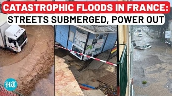 Floods In France: Devastating Floods Sweep Entire Region