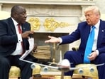President Donald Trump meets South Africa's President Cyril Ramaphosa in the Oval Office of the White House, Wednesday, President Donald Trump meets South Africa's President Cyril Ramaphosa in the Oval Office of the White House, Wednesday,