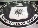 The logo of the US Central Intelligence Agency is shown in the lobby of the CIA headquarters in Langley, Virginia, March 3, 2005