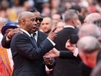 Denzel Washington argues with a photographer next to US singer and actor ASAP Rocky as they arrive for the screening of the film Highest 2 Lowest at the 78th edition of the Cannes Film Festival, on May 19, 2025. (Photo by Sameer AL-DOUMY / AFP) Denzel Washington argues with a photographer next to US singer and actor ASAP Rocky as they arrive for the screening of the film Highest 2 Lowest at the 78th edition of the Cannes Film Festival, on May 19, 2025. (Photo by Sameer AL-DOUMY / AFP)