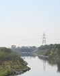 In its 2022 rulings, the NGT had imposed interim environmental compensation of <span class='webrupee'>₹</span>100 crore on Noida authority and <span class='webrupee'>₹</span>50 crore on DJB for their alleged failure to prevent untreated sewage from entering the Kondli and Shahdara drains, which eventually pollute the Yamuna and Ganga rivers. (Sunil Ghosh/HT Photo) In its 2022 rulings, the NGT had imposed interim environmental compensation of <span class='webrupee'>₹</span>100 crore on Noida authority and <span class='webrupee'>₹</span>50 crore on DJB for their alleged failure to prevent untreated sewage from entering the Kondli and Shahdara drains, which eventually pollute the Yamuna and Ganga rivers. (Sunil Ghosh/HT Photo)