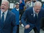Jim Irsay's locker room dance with Indianapolis Colts players is going viral