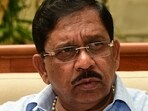 Karnataka home minister G Parameshwara. 