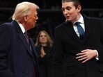 Donald Trump mentioned son Barron's height during a meeting with Florida Gators. Donald Trump mentioned son Barron's height during a meeting with Florida Gators.