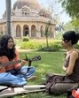 Vaishnavi is singing a song, Shristi is her solo audience. (HT) Vaishnavi is singing a song, Shristi is her solo audience. (HT)
