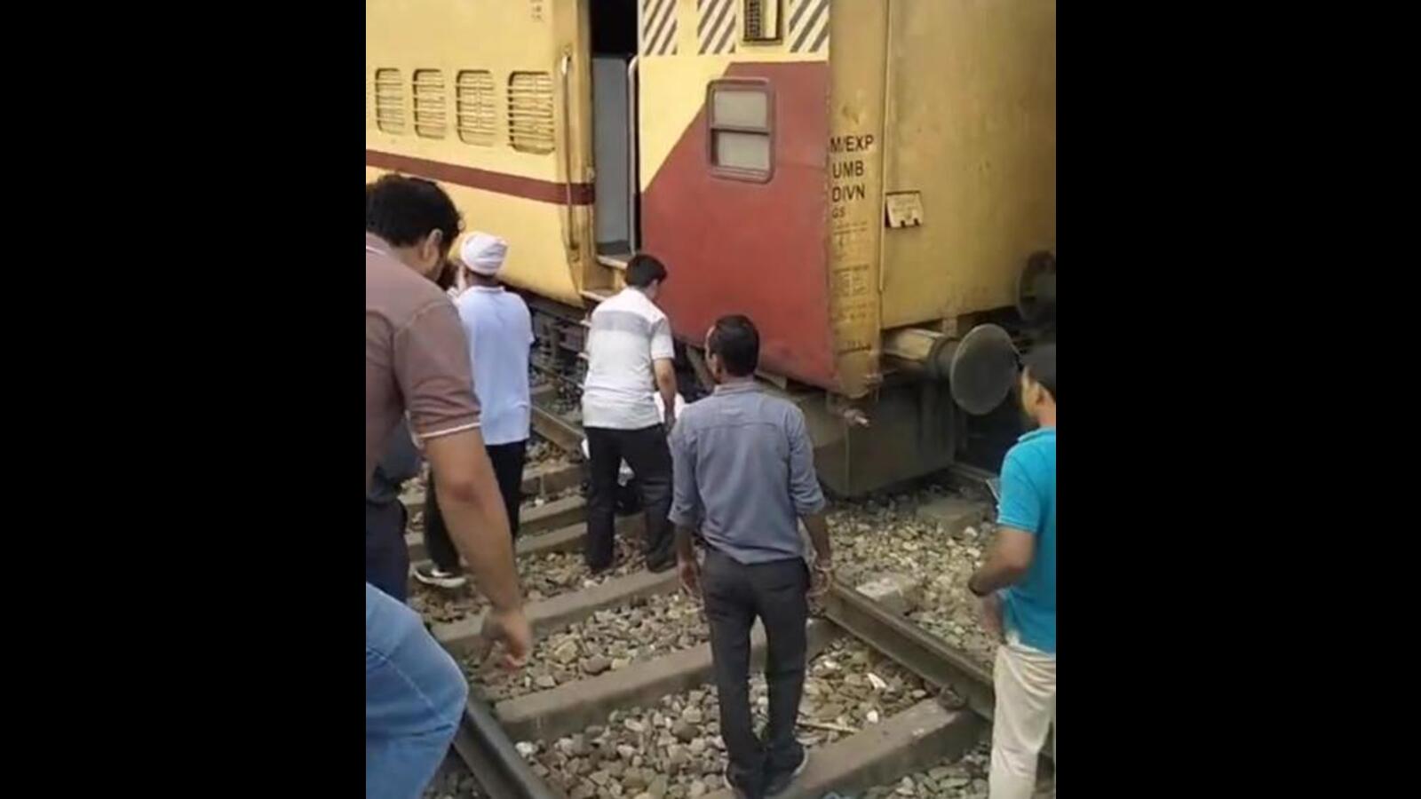 Kalka-Delhi Express derails at Kalka station, disrupts Shatabdi Express service