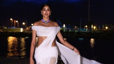 Janhvi Kapoor posted her latest look from Cannes. (Instagram/janhvikapoor) Janhvi Kapoor posted her latest look from Cannes. (Instagram/janhvikapoor)