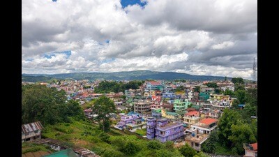 A view of Shillong (Shutterstock) A view of Shillong (Shutterstock)