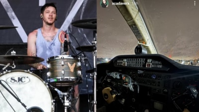 Drummer Daniel Williams died in the San Diego plane crash on Thursday (X) Drummer Daniel Williams died in the San Diego plane crash on Thursday (X)