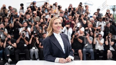 US director Scarlett Johansson poses during a photocall for the film "Eleanor the Great" at the 78th edition of the Cannes Film Festival in Cannes, southern France, on May 21, 2025. (Photo by Valery HACHE / AFP) (AFP) US director Scarlett Johansson poses during a photocall for the film "Eleanor the Great" at the 78th edition of the Cannes Film Festival in Cannes, southern France, on May 21, 2025. (Photo by Valery HACHE / AFP) (AFP)