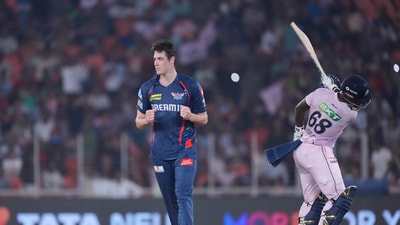 Will O'Rourke making the most of his brief stint as a replacement in IPL 2025, impressing with 3-27 in his spell, which included the wicket of Sai Sudharsan in the powerplay. LSG's bowling looking a lot more potent with his presence. (AP) Will O'Rourke making the most of his brief stint as a replacement in IPL 2025, impressing with 3-27 in his spell, which included the wicket of Sai Sudharsan in the powerplay. LSG's bowling looking a lot more potent with his presence. (AP)