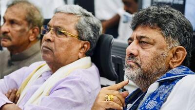 Karnataka deputy chief minister DK Shivakumar announced the decisions approved by the state cabinet headed by chief minister Siddaramaiah (PTI) Karnataka deputy chief minister DK Shivakumar announced the decisions approved by the state cabinet headed by chief minister Siddaramaiah (PTI)