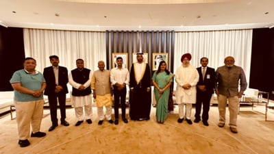 One of the all-party delegations in the UAE. (X) One of the all-party delegations in the UAE. (X)