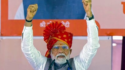 Prime Minister Narendra Modi recounted his 2019 vow in Bikaner, saying, "mai desh nahi jhukne dunga, mai desh nhi mitne dunga" (PTI) Prime Minister Narendra Modi recounted his 2019 vow in Bikaner, saying, "mai desh nahi jhukne dunga, mai desh nhi mitne dunga" (PTI)