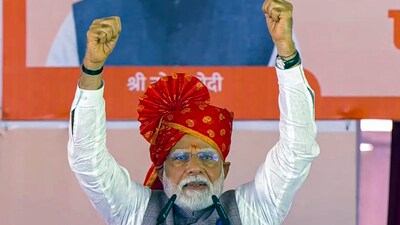 Prime Minister Narendra Modi recounted his 2019 vow in Bikaner, saying, "mai desh nahi jhukne dunga, mai desh nhi mitne dunga" (PTI) Prime Minister Narendra Modi recounted his 2019 vow in Bikaner, saying, "mai desh nahi jhukne dunga, mai desh nhi mitne dunga" (PTI)