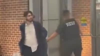 Suspect Elias Rodriguez arrested by police (X) Suspect Elias Rodriguez arrested by police (X)