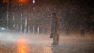 Rainfall at Kartavya Path on Wednesday. (Sanjeev Verma/HT Photo) Rainfall at Kartavya Path on Wednesday. (Sanjeev Verma/HT Photo)
